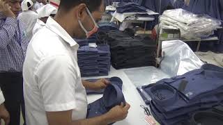 Garments manufacturing: (finishing section), Finishing process #13:  Get Up Checker