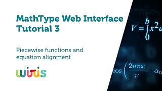 MathType web interface tutorial 3