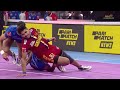 top 5 raids of naveen kumar dabang delhi k.c. in season 9 pro kabaddi