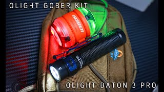 오라이트의 최신 EDC라이트 바톤3프로 \u0026 시그널라이트 고버킷트~!! OLIGHT Baton 3\u0026 ProGOBER KIT