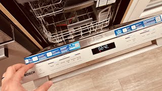 An up close look at the BOSCH 800 Series dishwashers!!! [Featuring the Bosch SHP78CM5N]