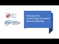 Advocacy 101, Broadcast 2: from the American Brain Coalition & the American Neurological Association