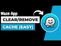 How to Clear Waze App Cache - Remove Cache From Waze Application !