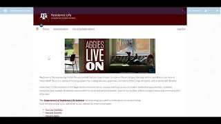 How to Access Your Housing Application
