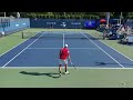 daniel elahi galán and nicolas barrientos practice session 2022 us open