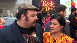 The Book Of Life: Director Jorge R. Gutierrez LA Movie Premiere Interview | ScreenSlam