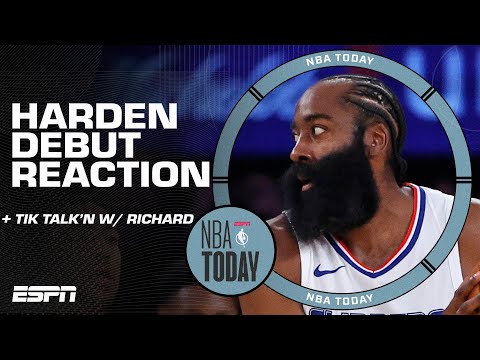 James Harden's 'CLUNKY' Clippers debut & Tik Talk'n with Richard Jefferson NBA Today