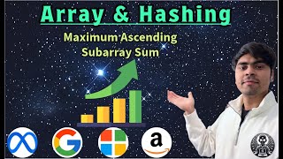 LeetCode 1800 | Maximum Ascending Subarray Sum | Python One-Pass Array Scan | AlgoYogi