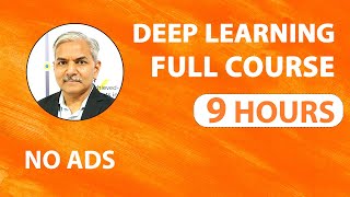 Deep learning Tutorial | Deep learning Full Course 2022 |  Complete Deep Learning for Beginners