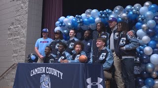 National Signing Day 2025: Camden County, Westside high school student-athletes