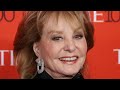 The Heart-Wrenching Death Of Barbara Walters