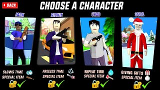 HOW TO UNLOCK ALL CHARACTERS IN DUDE THEFT WARS 🔓🔑 | CHRISTMAS SEASON GAMEPLAY #