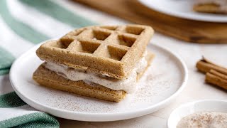 Low Carb Cinnamon Roll Waffle Recipe