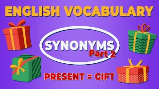 Synonyms Made Easy: Improve Your Language Skills: ESL Review at the End