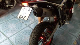 ท่อเเต่งCRF250 ปลายRKRAPOVIC