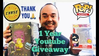 1 Year YouTube Anniversary Giveaway