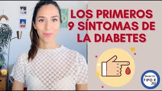 Los primeros 9 síntomas de la diabetes.