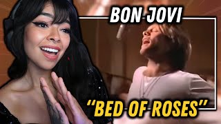 THAT RANGE!!! | FIRST TIME Listening to Bon Jovi - "Bed Of Roses" | REACTION