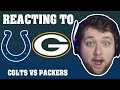 Colts vs Packers Week 2 Highlights Reaction