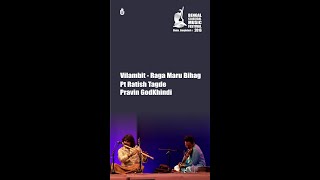 Raga Maru Bihag  I  Pt Ratish Tagde  I  Pravin Godkhindi  I  Live at BCMF 2016