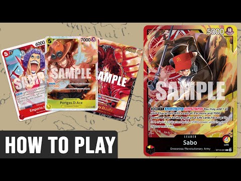 How To Play Red Yello Sabo – One Piece TCG