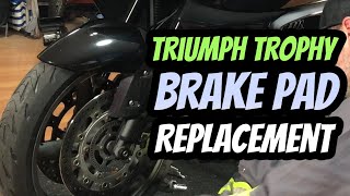 Triumph Brake Pad Replacement | Triumph Trophy SE | Motorcycles