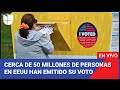 Cerca de 50 millones de personas en EEUU han emitido su voto: Edición Digital 29 de octubre de 2024