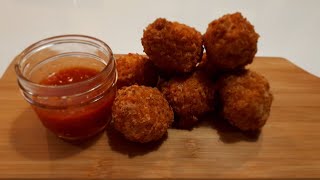 How to make Cheese Fritters at Home  Quick and Easy