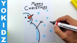 Christmas Card drawing Idea