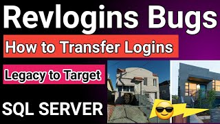 SQL server Logins | How to Transfer SQL Server Logins | How to Migrate SQL Server Logins | Migration