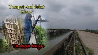 Percubaan mancing tempat viral dekat klang