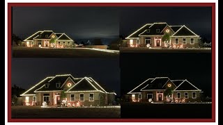 Como poner luces de navidad en el techo como un profesional/Christmas Lights on roof decor