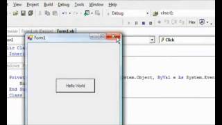 VB Programming - 1 - Hello World
