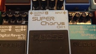 Boss Pedal Review 61: CH-1 Super Chorus