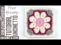 Crochet African flower Tutorial (subtitles in English and Spanish)