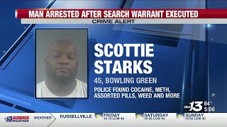 Bowling Green man arrested on drug charges after search warrant executed