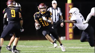 Jayden Dougherty Highlights \u0026 Commentary | Sheehan (31) vs. Xavier (28) | Game of the Week | 9/20/24