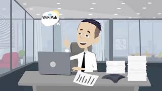 WiFiPak intro video.  A tech-in-print product by FUSE Innovation