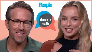 'Free Guy' Stars Ryan Reynolds & Jodie Comer Say Working Together Was "Like a Vacation" | PEOPLE
