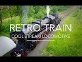 retro train stream locomotive | pociąg retro parowóz Rabka Zdrój lokomotywa parowa