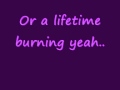 One Less Reason - A Lifetime Burning Lyrics