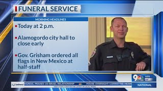 Funeral for fallen Alamogordo officer set for Thursday