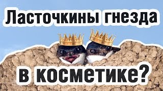 Косметика с гнездом ласточек