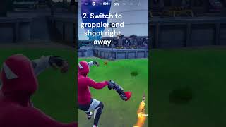 How To Rocket Grapple #fortnite #fortnitecontroller #tipsandtricks