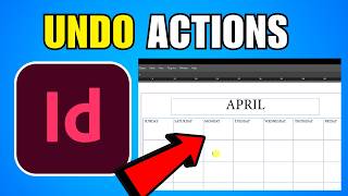 How To Undo Actions In Adobe InDesign (2026) (Complete Guide)