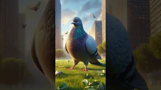 A lovely pigeon story #shorts #ai #pigeon