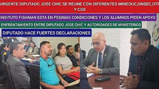 URGENTE DIPUTADO JOSE CHIC ENFRENTA COMO NUNCA ANTES VISTO A AUTORIDADES DE DIFERENTES MINISTERIOS