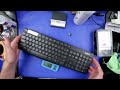 quick unboxing and review of logitech k375s keyboard