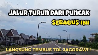 ALTERNATIF TURUN DARI PUNCAK BOGOR || MELAWATI JALAN RAYA PASIR ANGIN.. BAGUS BANGETTT..