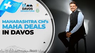 WEF Davos | Devendra Fadnavis On Maharashtra’s ₹4.99 Lakh Crore Investments